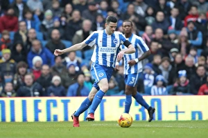 Fulham 26NOV16 Prints: Brighton and Hove Albion vs Fulham: EFL Sky Bet Championship Showdown at American Express Community Stadium (Nov 2016)