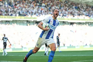 Images Dated 1st September 2018: Brighton and Hove Albion vs. Fulham: Premier League Showdown at American Express Community Stadium