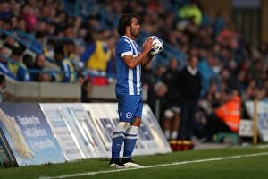 Images Dated 29th July 2015: Brighton and Hove Albion vs. Gillingham: Pre-Season Clash at Priestfield Stadium (29/07/2015)