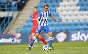 Images Dated 29th July 2015: Brighton and Hove Albion vs. Gillingham: Pre-Season Friendly at Priestfield Stadium (29/07/2015)