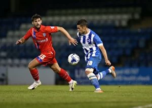 Images Dated 29th July 2015: Brighton and Hove Albion vs. Gillingham: Pre-Season Friendly at Priestfield Stadium (29/07/2015)