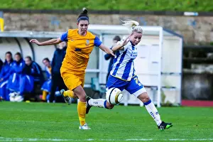 Women's Match Prints: Brighton & Hove Albion vs. Gillingham: 2013-14 Women's Football Match