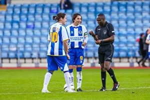 Women's Match Prints: Brighton & Hove Albion vs. Gillingham: 2013-14 Women's Football Match