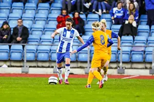 Gillingham Prints: Brighton & Hove Albion vs. Gillingham: 2013-14 Women's Football Match