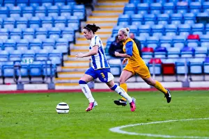 Gillingham Prints: Brighton & Hove Albion vs. Gillingham: A Fight in the 2013-14 Women's Football Season