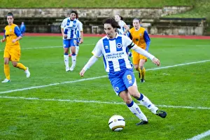 Tammy Waine Prints: Brighton & Hove Albion vs Gillingham: Women's Football Match, 2013-14 Season