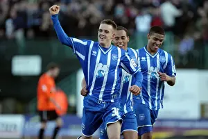 Hartlepool United Prints: Brighton & Hove Albion vs Hartlepool United: 2010-11 Home Match