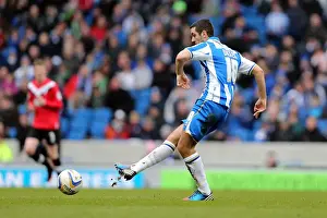 Huddersfield Town - 02-03-2013 Prints: Brighton & Hove Albion vs. Huddersfield Town (02-03-2013): A Glimpse into the 2012-13 Home Season