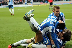Huddersfield Town - 02-03-2013 Prints: Brighton & Hove Albion vs. Huddersfield Town (02-03-2013): A Glimpse into the 2012-13 Home Season