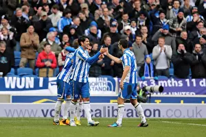 Huddersfield Town - 02-03-2013 Prints: Brighton & Hove Albion vs. Huddersfield Town (02-03-2013): A Glimpse into the 2012-13 Home Season