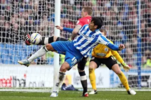Huddersfield Town - 02-03-2013 Prints: Brighton & Hove Albion vs. Huddersfield Town (02-03-2013): A Glimpse into the 2012-13 Home Season