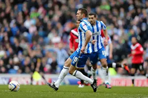 Huddersfield Town - 02-03-2013 Prints: Brighton & Hove Albion vs. Huddersfield Town (02-03-2013) - A Glimpse into Our 2012-13 Home Season