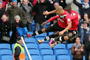 Huddersfield Town - 02-03-2013 Prints: Brighton & Hove Albion vs. Huddersfield Town (02-03-2013) - A Nostalgic Look Back at the 2012-13 Home Season