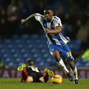 Huddersfield Town - 21-12-2013 Prints: Brighton & Hove Albion vs. Huddersfield Town (21-12-2013) - A Home Game from the 2013-14 Season