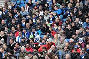 Images Dated 2nd March 2013: Brighton & Hove Albion vs. Huddersfield Town (02-03-2013) - A Nostalgic Look Back at the 2012-13