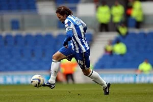 Images Dated 2nd March 2013: Brighton & Hove Albion vs. Huddersfield Town (02-03-2013): A Glimpse into the 2012-13 Home Season