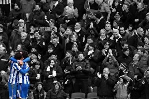 Images Dated 2nd March 2013: Brighton & Hove Albion vs. Huddersfield Town (02-03-2013): A Glimpse into the 2012-13 Home Season