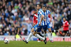 Images Dated 2nd March 2013: Brighton & Hove Albion vs. Huddersfield Town (02-03-2013) - A Glimpse into Our 2012-13 Home Season