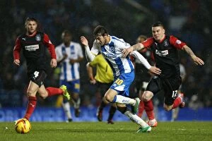 Images Dated 21st December 2013: Brighton & Hove Albion vs. Huddersfield Town: Home Game, 21-12-2013 (2013-14 Season)
