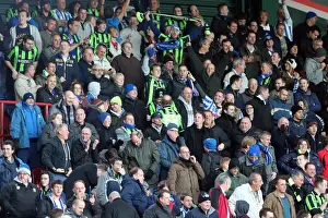Huddersfield Town - 17-11-2012 Prints: Brighton & Hove Albion vs. Huddersfield Town: Away Game - 17-11-2012, Season 2012-13