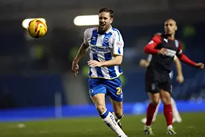 Huddersfield Town - 21-12-2013 Prints: Brighton & Hove Albion vs. Huddersfield Town: A Home Battle from the 2013-14 Season - December 21