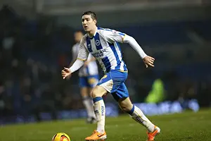 Huddersfield Town - 21-12-2013 Prints: Brighton & Hove Albion vs. Huddersfield Town: A Home Battle from the 2013-14 Season - December 21