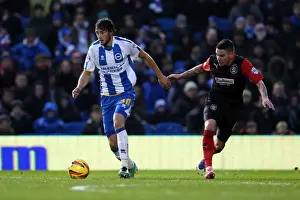 Huddersfield Town - 21-12-2013 Prints: Brighton & Hove Albion vs. Huddersfield Town: Home Game, 21-12-2013 (Season 2013-14)