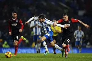 Huddersfield Town - 21-12-2013 Prints: Brighton & Hove Albion vs. Huddersfield Town: Home Game, 21-12-2013 (Season 2013-14)