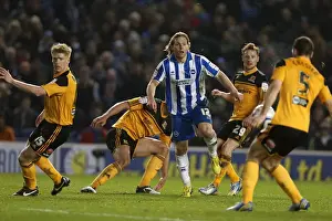 Hull City - 09-02-2013 Prints: Brighton & Hove Albion vs. Hull City (09-02-2013): 2012-13 Home Game