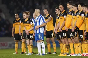 Hull City - 09-02-2013 Prints: Brighton & Hove Albion vs. Hull City (09-02-2013): A Past Season Home Game