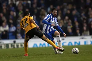 Hull City - 09-02-2013 Prints: Brighton & Hove Albion vs. Hull City: 2012-13 Home Game