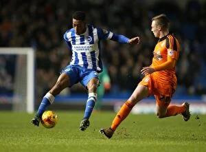 Images Dated 29th December 2015: Brighton and Hove Albion vs Ipswich Town: A Championship Battle at the American Express Community