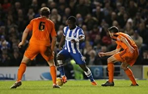 Images Dated 29th December 2015: Brighton and Hove Albion vs Ipswich Town: A Championship Battle at American Express Community