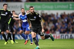 Images Dated 27th September 2016: Brighton and Hove Albion vs Ipswich Town: Intense Championship Clash at Portman Road