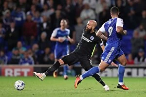 Images Dated 27th September 2016: Brighton and Hove Albion vs Ipswich Town: A Championship Battle at Portman Road (27SEP16)