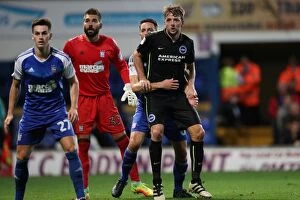 Images Dated 27th September 2016: Brighton and Hove Albion vs Ipswich Town: A Championship Battle at Portman Road (September 2016)