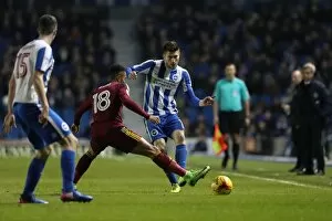 Images Dated 14th February 2017: Brighton and Hove Albion vs Ipswich Town: EFL Sky Bet Championship Showdown at American Express