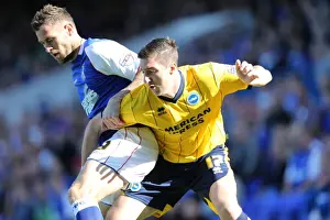 Ipswich Town - 28-09-2013 Prints: Brighton & Hove Albion vs. Ipswich Town: 2013-14 Away Game