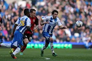 Ipswich Town 22-03-14 Prints: Brighton & Hove Albion vs. Ipswich Town (2013-14 Season: Home Game)