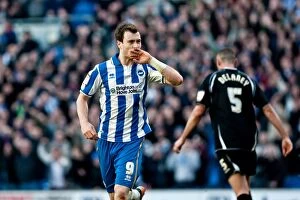 Images Dated 25th February 2012: Brighton & Hove Albion vs. Ipswich Town (25-12-2012): A Nostalgic Look Back at the 2011-12 Home