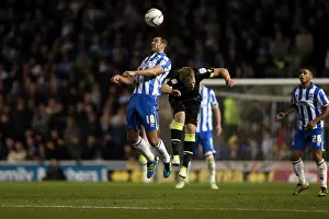 Leeds United - 02-11-2012 Prints: Brighton & Hove Albion vs Leeds United (02-11-2012): A Glimpse into the 2012-13 Home Season