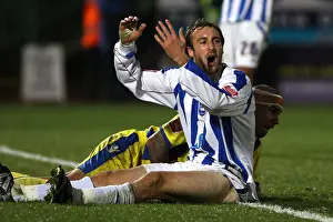 Leeds United Prints: Brighton & Hove Albion vs Leeds United (2009-10): A Nostalgic Look Back at Their Home Game