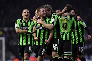 Leeds United - 11-02-12 Prints: Brighton & Hove Albion vs. Leeds United: 2011-12 Away Game Highlights