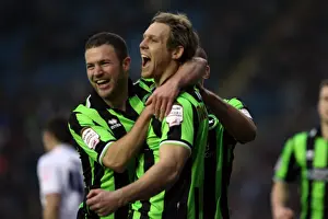 Leeds United - 11-02-12 Prints: Brighton & Hove Albion vs. Leeds United: 2011-12 Season - Away Game: Leeds United (February 11)
