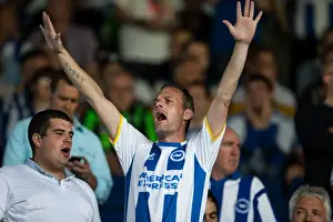 Crowd Shots Away Days - 2013-14 Prints: Brighton & Hove Albion vs. Leeds United: 2013-14 Away Game