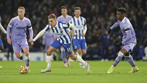 Leeds United 30NOV21 Collection: Brighton & Hove Albion vs Leeds United: A Premier League Battle at American Express Community