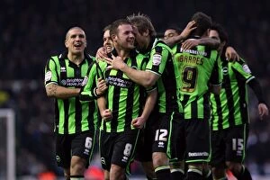 Images Dated 11th February 2012: Brighton & Hove Albion vs. Leeds United: 2011-12 Away Game Highlights