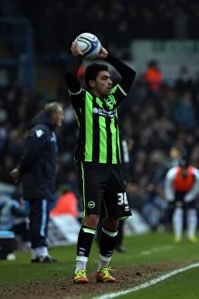Images Dated 11th February 2012: Brighton & Hove Albion vs. Leeds United: Away Game - Football Battle (11-02-12)