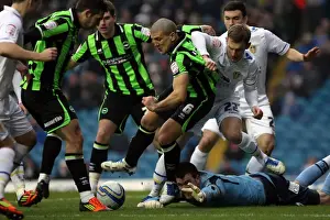Leeds United - 11-02-12 Prints: Brighton & Hove Albion vs. Leeds United (Away): 11-02-12 - 2011-12 Season Highlights