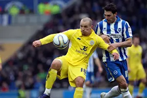 Leicester City - 04-02-12 Prints: Brighton & Hove Albion vs. Leicester City (04-02-12): A Glance at Our 2011-12 Home Season